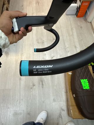 Manillar de carbono para bicicleta