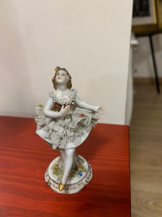 Bambola ballerina Capodimonte in porcellana