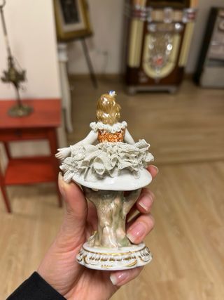 Bambola ballerina Capodimonte in porcellana