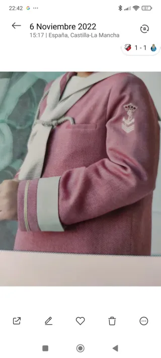 Traje de comunión  niño