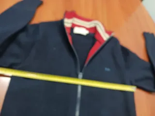 Jersey Burberry Azul Cremallera Hombre