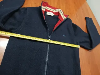 Jersey Burberry Azul Cremallera Hombre