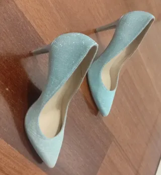 Zapatos de fiesta brillantes talla 39