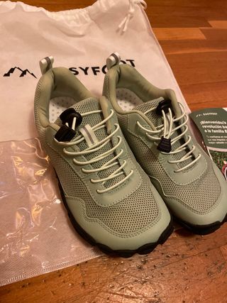 Zapatillas barefoot Easyfoot verdes talla 37