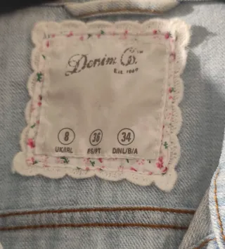 ‼️ NO NEGOCIABLE ‼️  Chaqueta Vaquera talla S