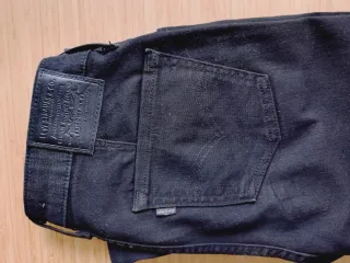 Levi's 712 Slim Fit Jeans Negros T26x30