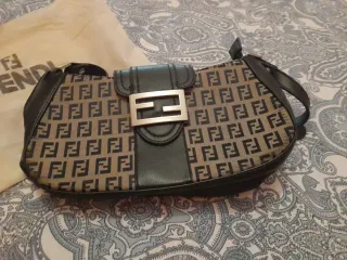 Borsa Fendi Originale Beige/Marrone