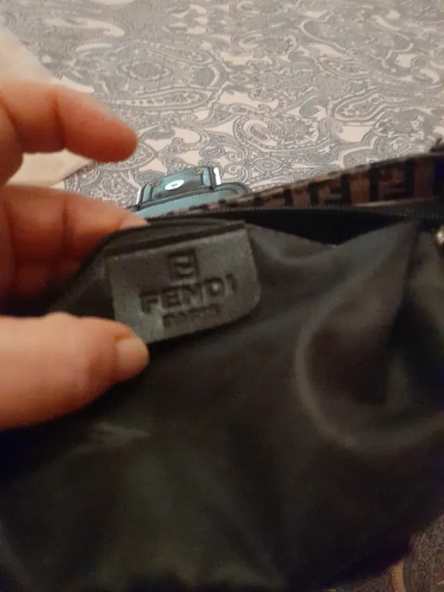 Bolso Fendi Original Beige/Marrón