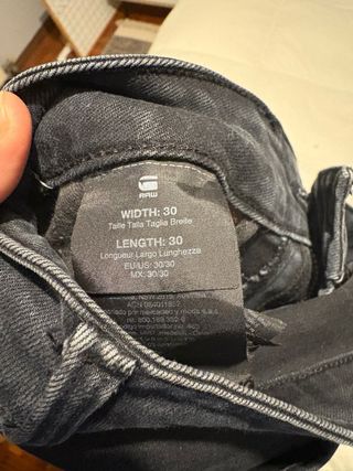 Pantalón G-Star RAW Negro Talla 30