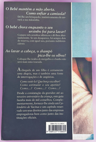 Livro Truques Milagrosos para o seu Bebé, Anotado