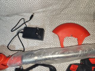 Tagliasiepi Elettrico con Batteria e Accessori