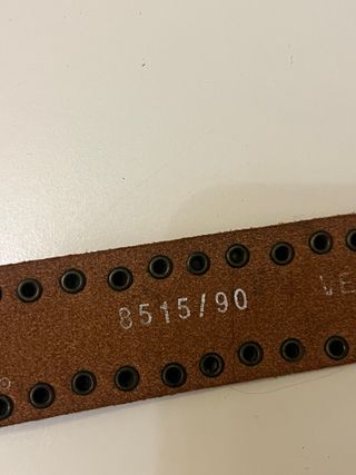 Cintura borchiata ANIMA GEMELLA vera pelle