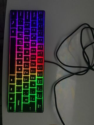 Teclado Isy RGB
