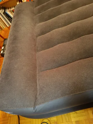 Cama hinchable de plástico 150x200,alto40cm