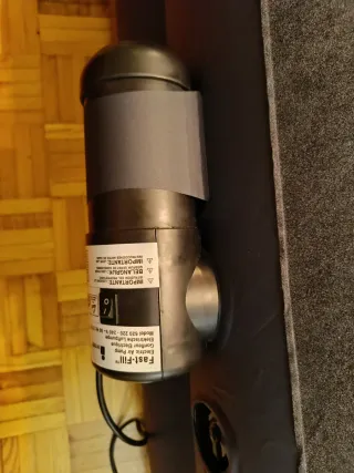 Cama hinchable de plástico 150x200,alto40cm