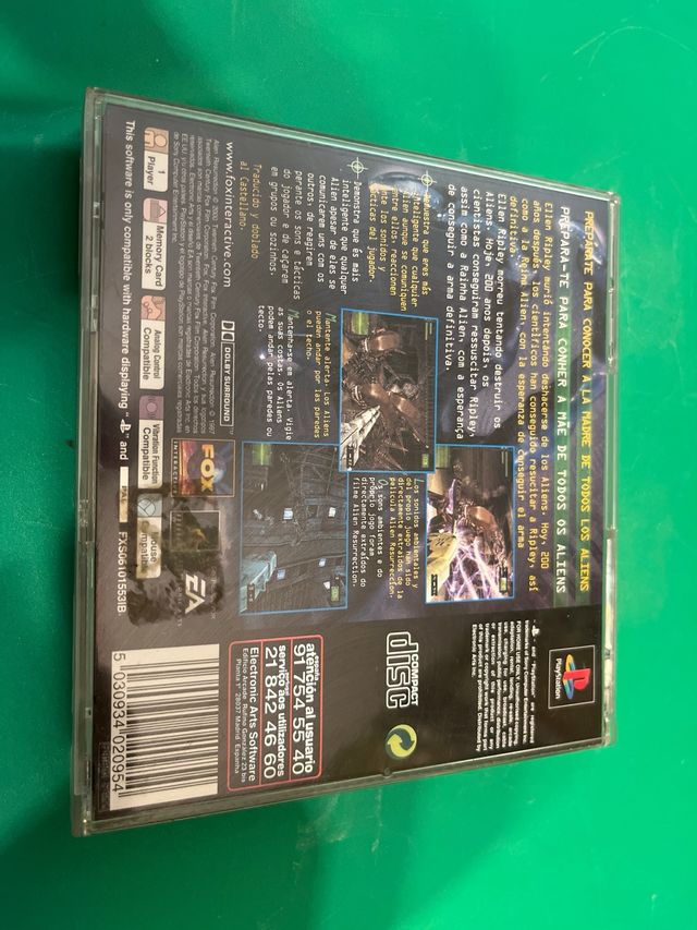 Alien Resurrección PS1 Español PAL