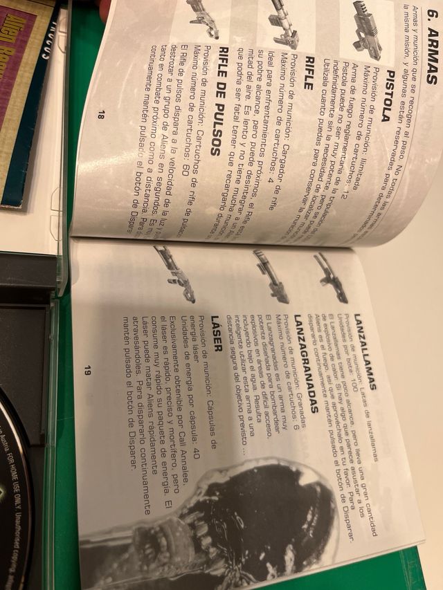 Alien Resurrección PS1 Español PAL