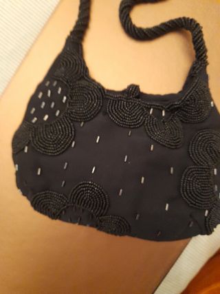 Bolso de mano fiesta negro