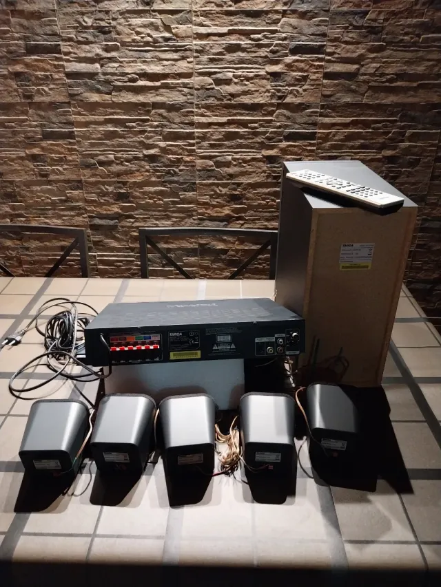 Home Cinema Targa 5.1 Negro/Gris