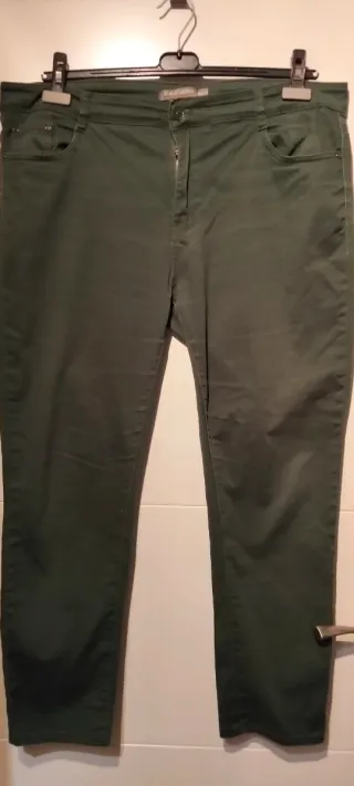 Pantalón Fashion Jeans verde oliva