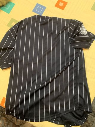 Camiseta Béisbol Chicago Athletic Negra Talla M