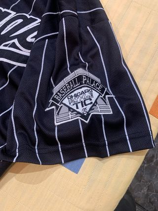 Camiseta Béisbol Chicago Athletic Negra Talla M