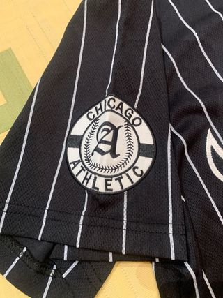 Camiseta Béisbol Chicago Athletic Negra Talla M