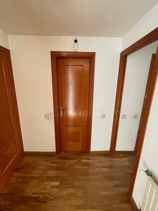 Puerta de paso madera con cristal