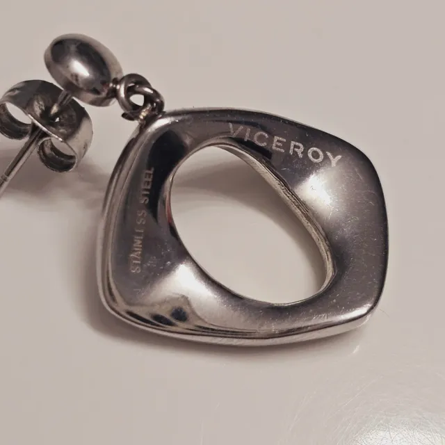 Pendientes Viceroy Acero Plata