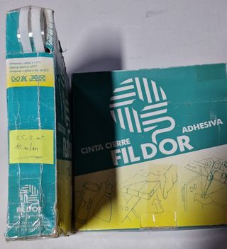 Lote cinta VELCRO Macho/Hembra 10mm 43,20mt Blanco