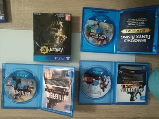 Lote 4 Juegos PS4: Battlefield 4, 1, Immortals, Fa