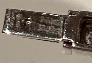 Pulsera Riviera Oro Blanco 18k con 41 Brill.3,34ct