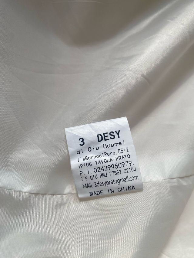 Chaqueta de pelo suave beige