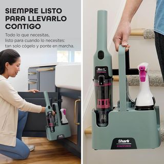 aspiradora Shark StainForce Elimina manchas y olor