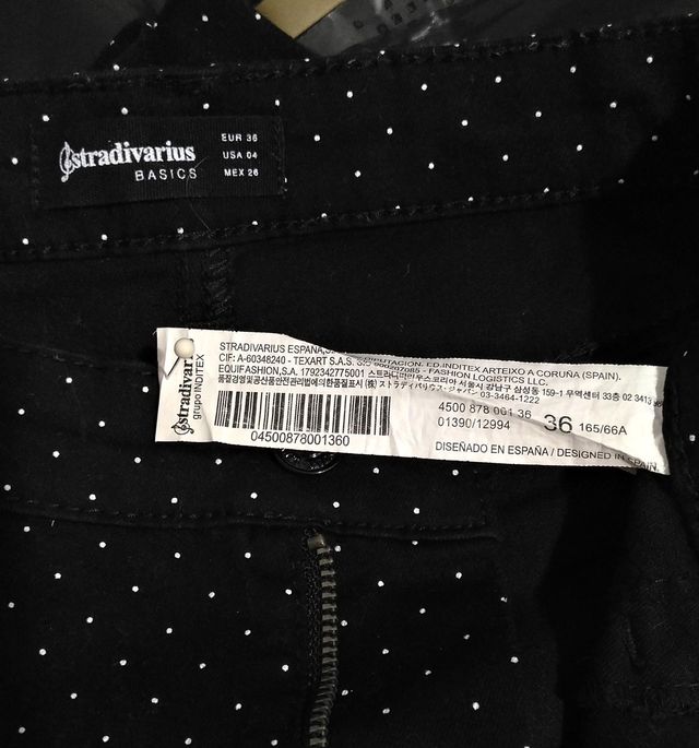 Pack 2 Leggings Invierno Talla XS