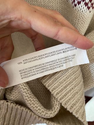 Jersey Pull&Bear Talla L Estampado Étnico