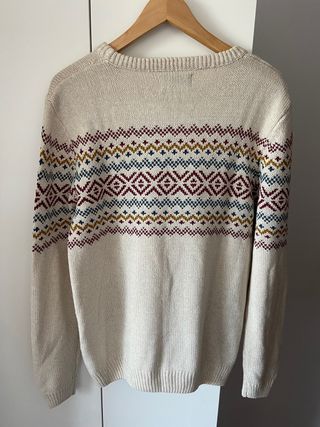 Jersey Pull&Bear Talla L Estampado Étnico