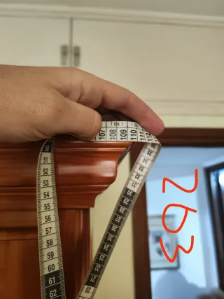 Armario de pino 2 puertas