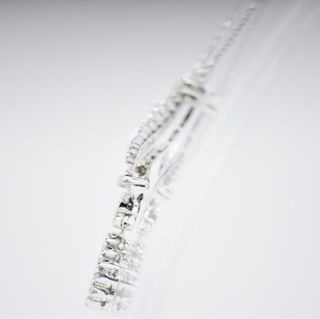 Collar Oro-Platino 1.95 Ct Diamantes Naturales
