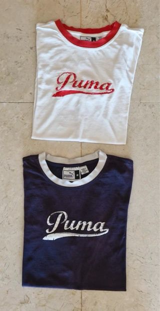Lote 4 Ropa Puma: 2 Sudaderas y 2 Camisetas