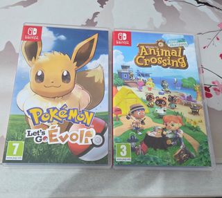 Juegos Nintendo Switch Pokémon y Animal Crossing