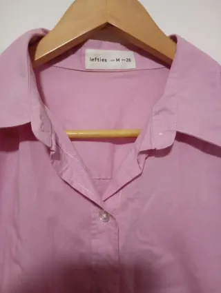 Camisa rosa oversize M