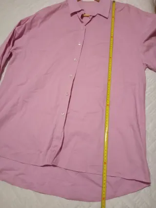 Camisa rosa oversize M