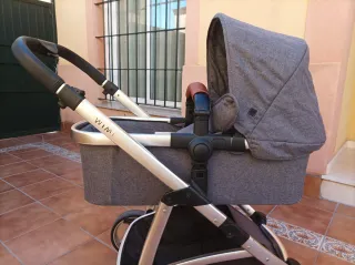 Cochecito bebé Trío ASALVO WIMI Gris