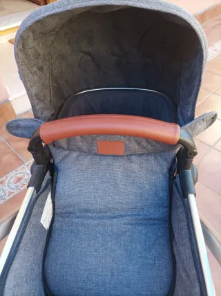 Cochecito bebé Trío ASALVO WIMI Gris