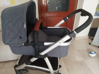 Cochecito bebé Trío ASALVO WIMI Gris