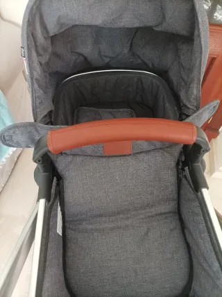 Cochecito bebé Trío ASALVO WIMI Gris