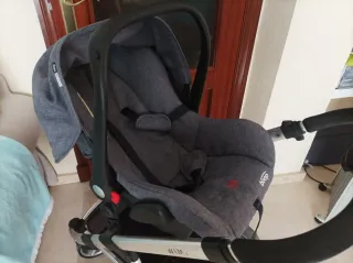 Cochecito bebé Trío ASALVO WIMI Gris