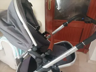 Cochecito bebé Trío ASALVO WIMI Gris