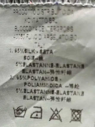 Kontatto Abito Sottoveste in Seta tg S